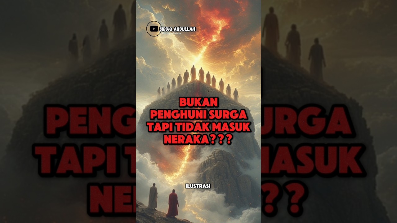 ashabul araf - golongan yang tidak masuk surga dan tidak masuk neraka