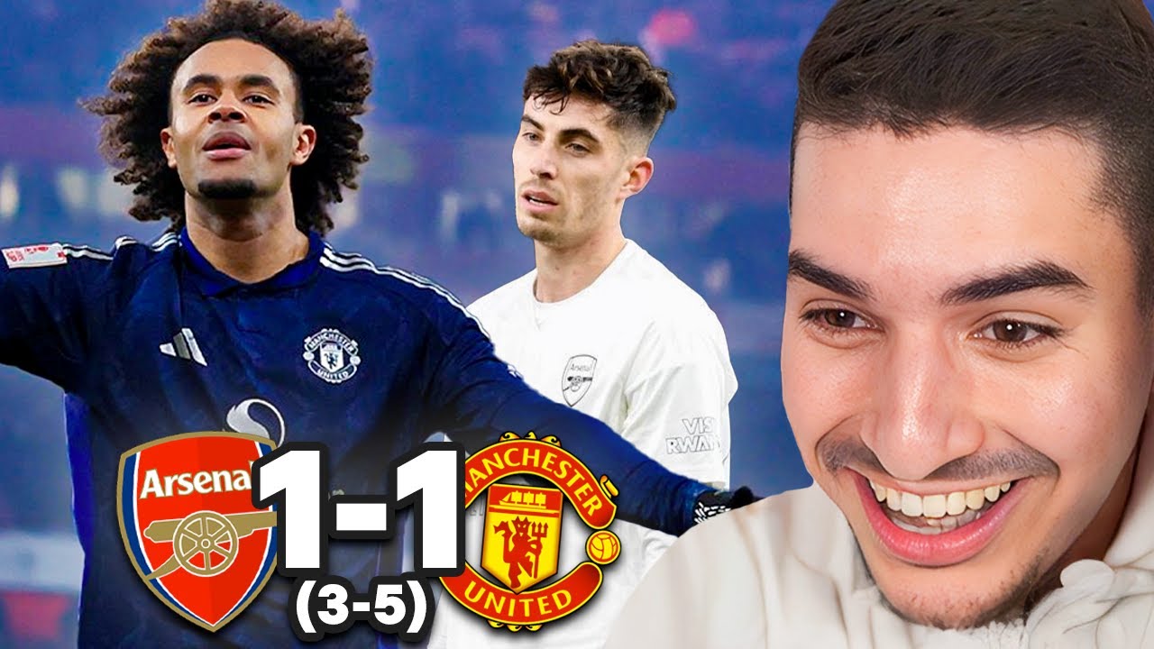 MAN UNITED JUST ENDED ARSENAL'S SEASON!