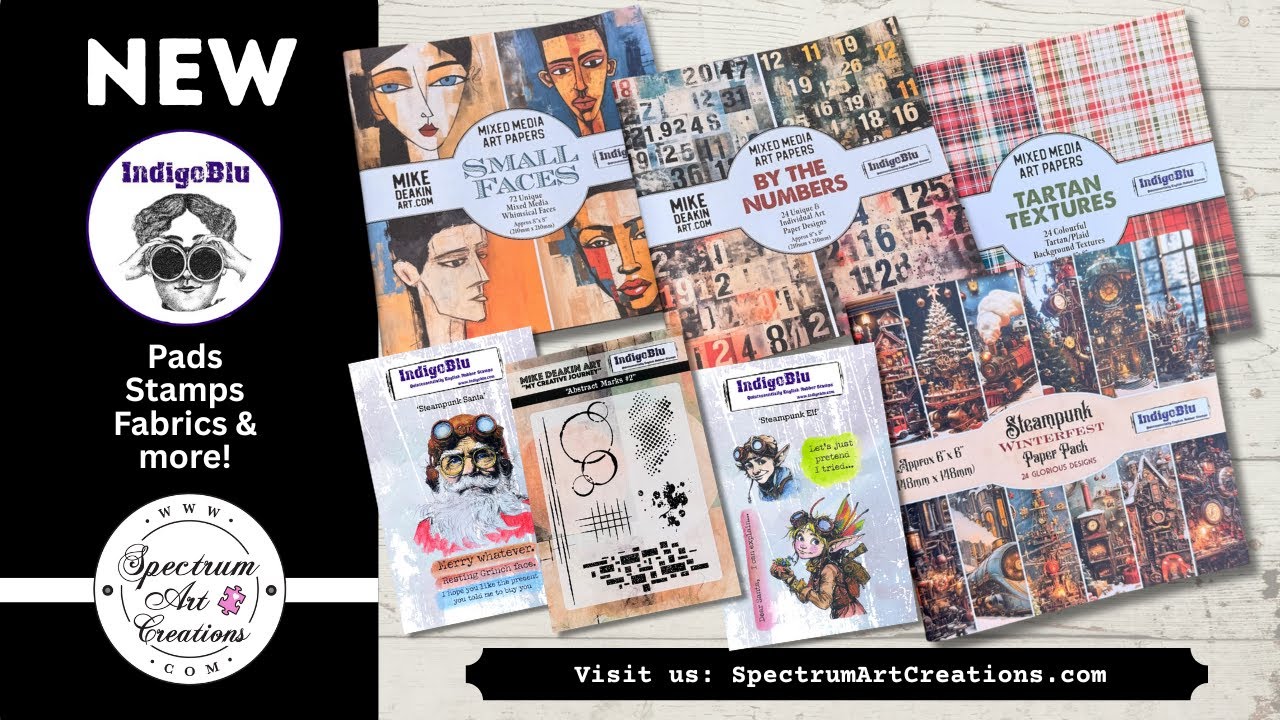Nowość i uzupełnienie asortymentu Indigoblu!! #SpectrumArtCreations