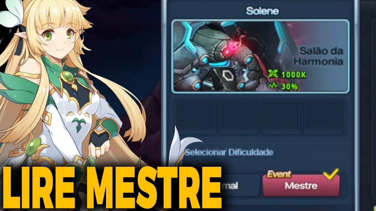 Salao da Harmonia Dificuldade Mestre Lire F2P l Grand Chase Classic