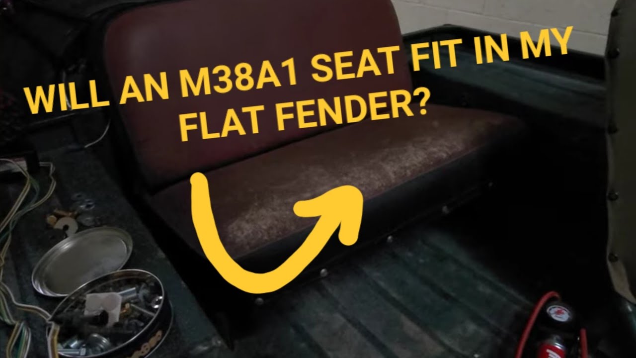 Installing a rear seat from an M38A1