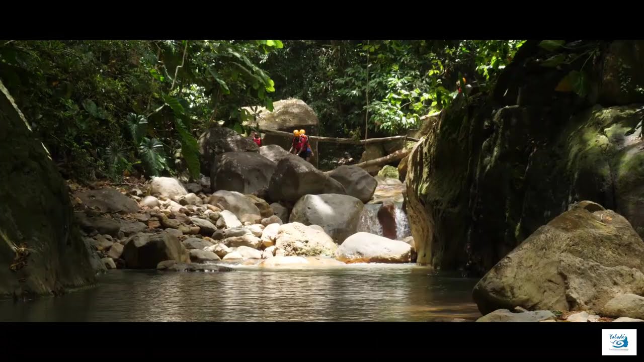 Yalod&eacute; canyoning parcours sport