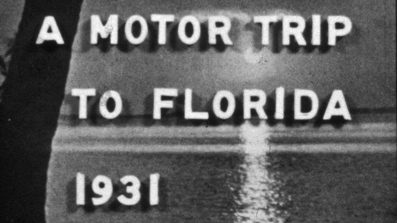 A Motor Trip to Florida - Outstanding 1931 Home Movie | 16mm Film Scan
