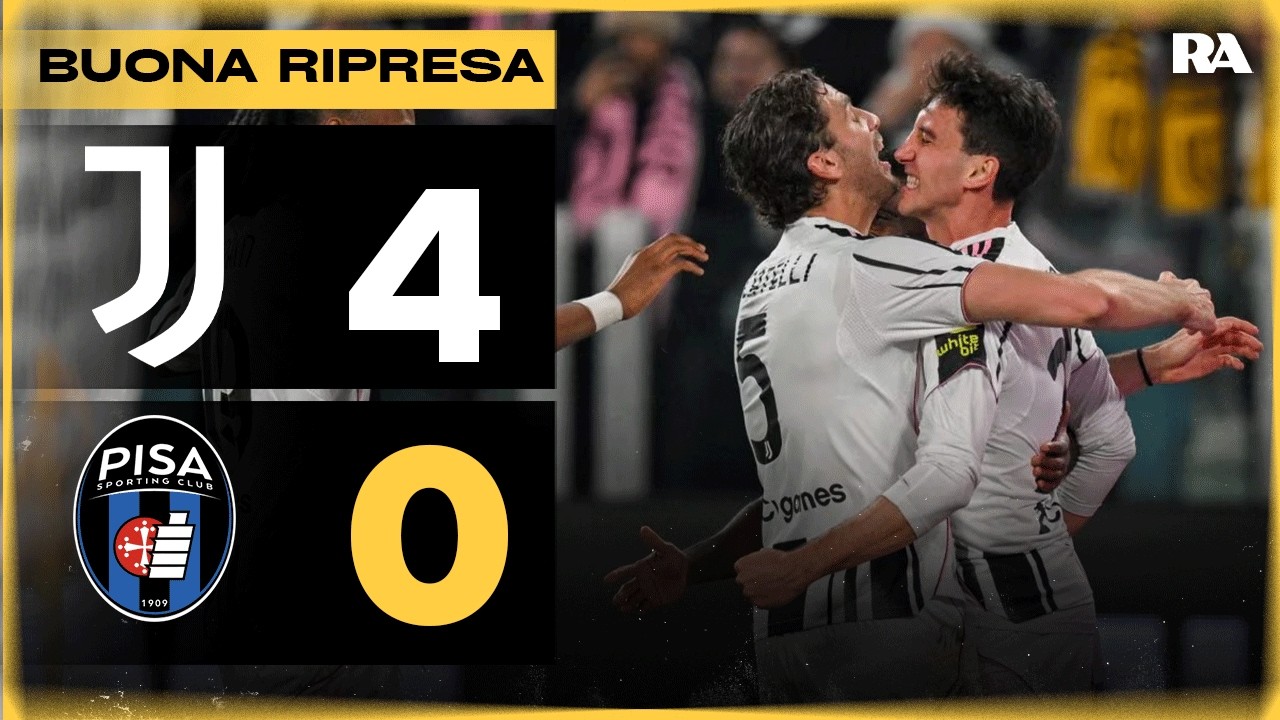 2 VOLTI || JUVE-PISA 4-0