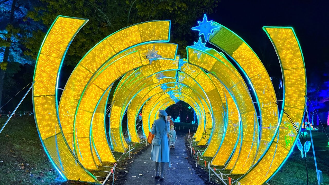 LIVE New York ✨ Luminocity Festival 2021 at Whitney Pond Park Manhasset (November 12, 2021)