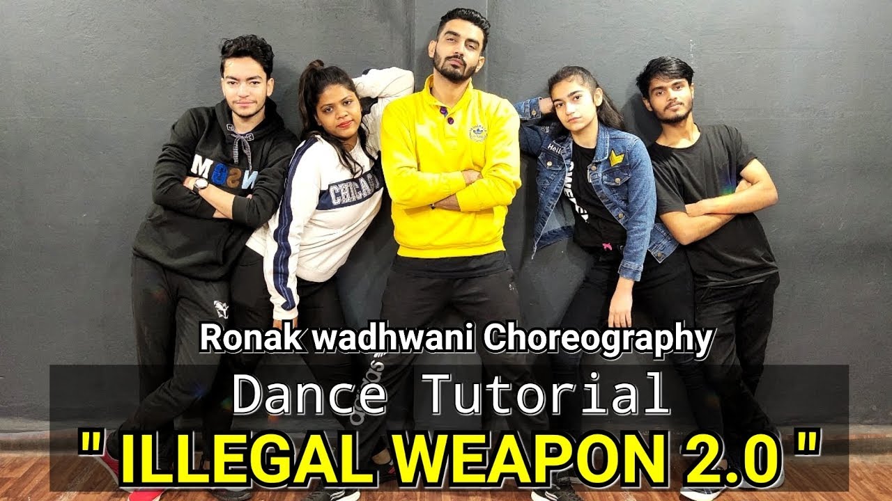 Illegal Weapon 2.0 Dance Tutorial | Street Dancer 3D | Ronak Wadhwani Choreography | Easy And Fast