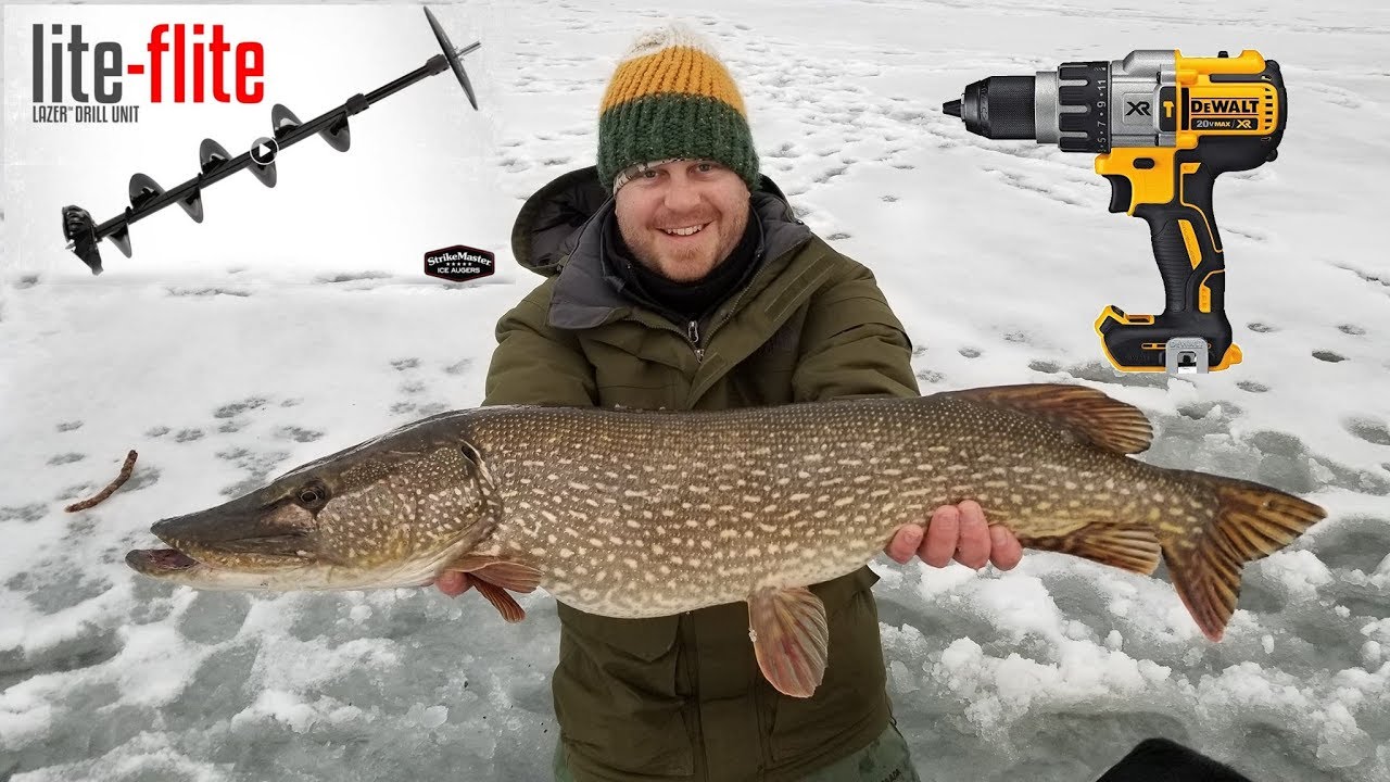 Strikemaster Lite-Flite w/ Dewalt Drill - and a BIG Pike!
