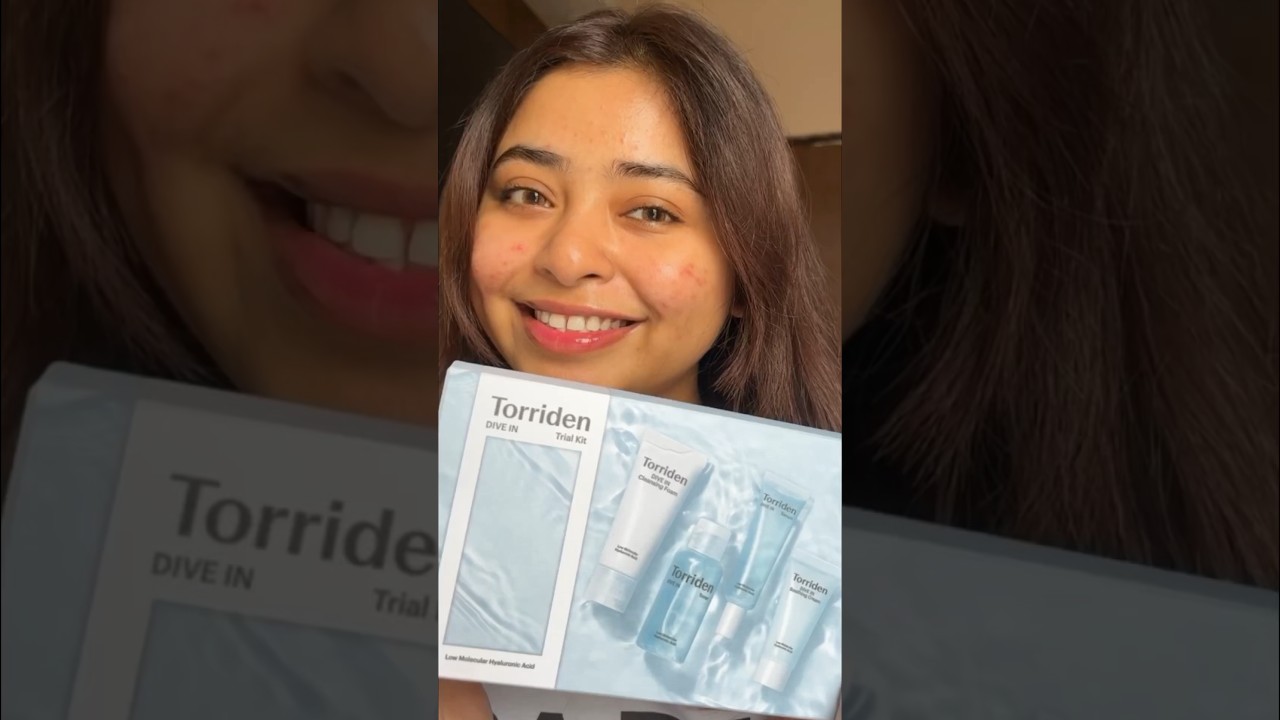 Torriden Dive-in Skincare Trial kit | Korean skincare | Maccaron Beauty #kbeauty #koreanskincare