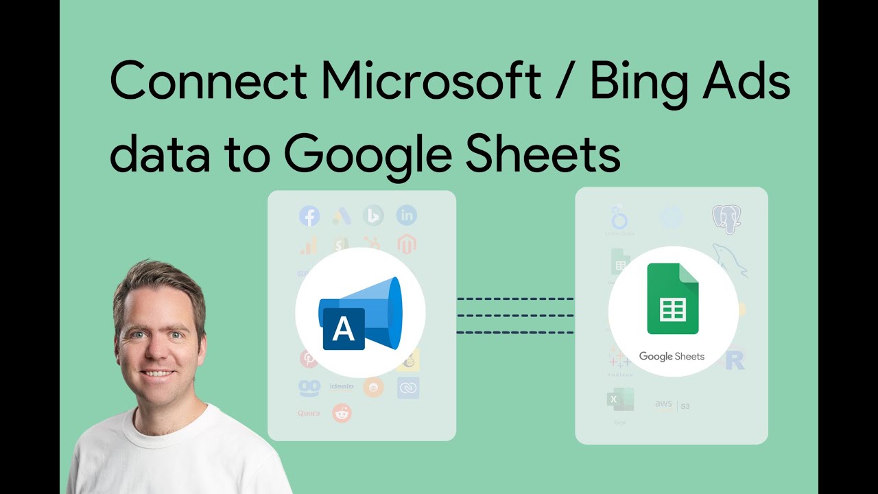 Connect Microsoft (Bing) Ads to Google Sheets in less than 3 minutes