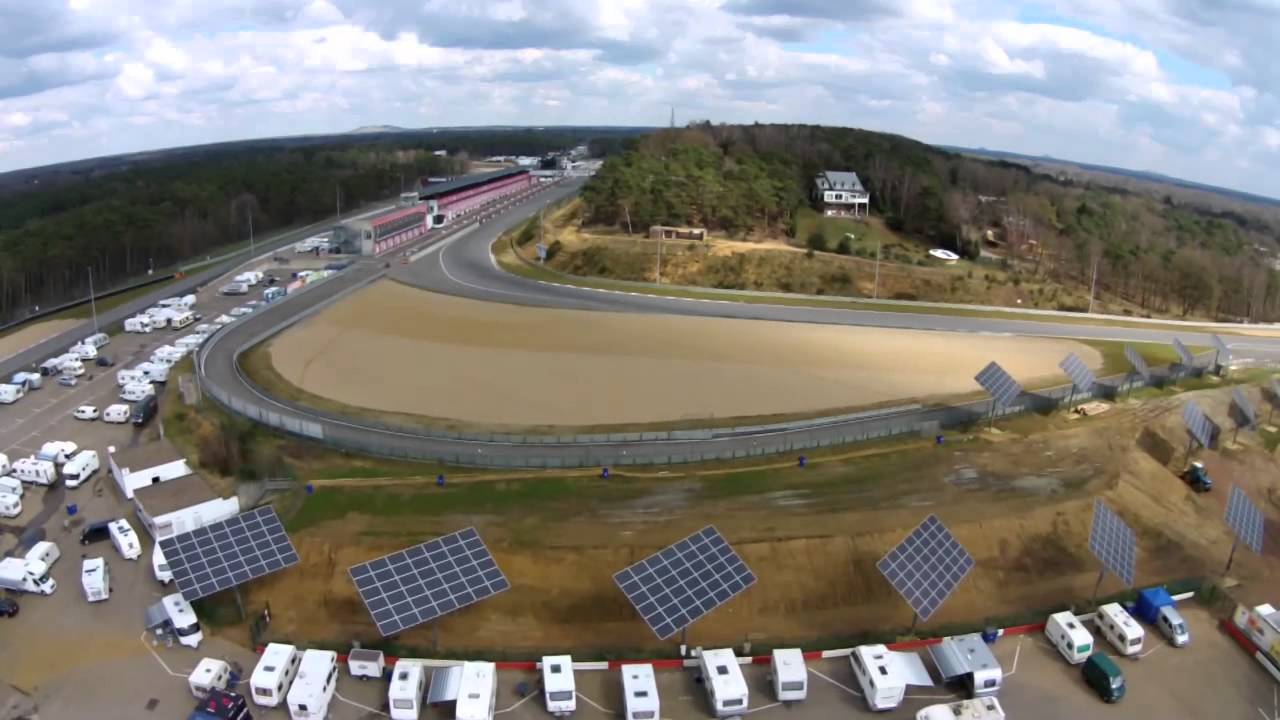 BMX Zolder official World Championships Camping Drone view