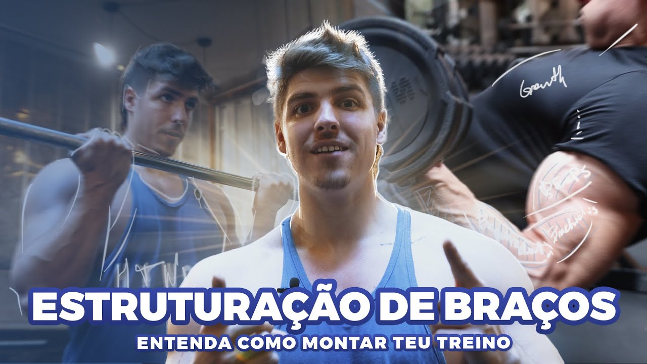 Como MONTAR o TREINO DE BRAÇOS para NATURAIS🌱 - Explicando por cada padrão de MOVIMENTO! 🔥