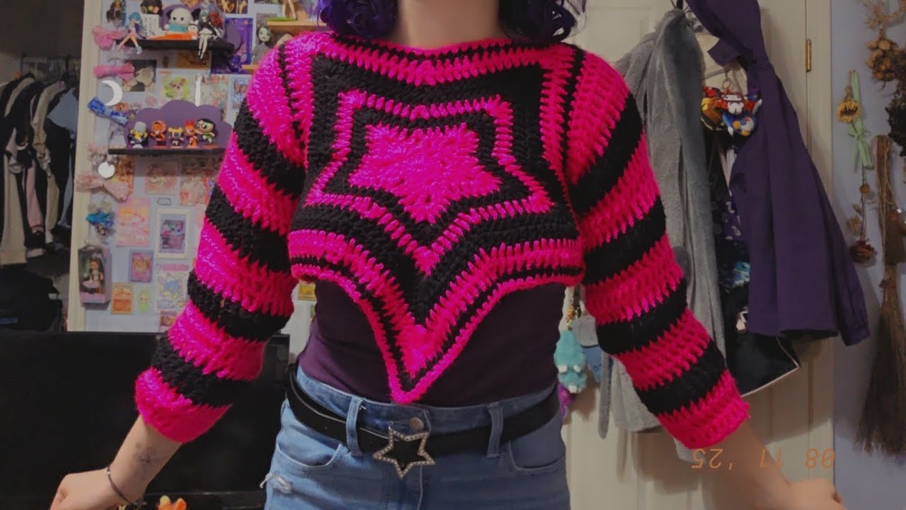 How To Crochet A Star Top! 