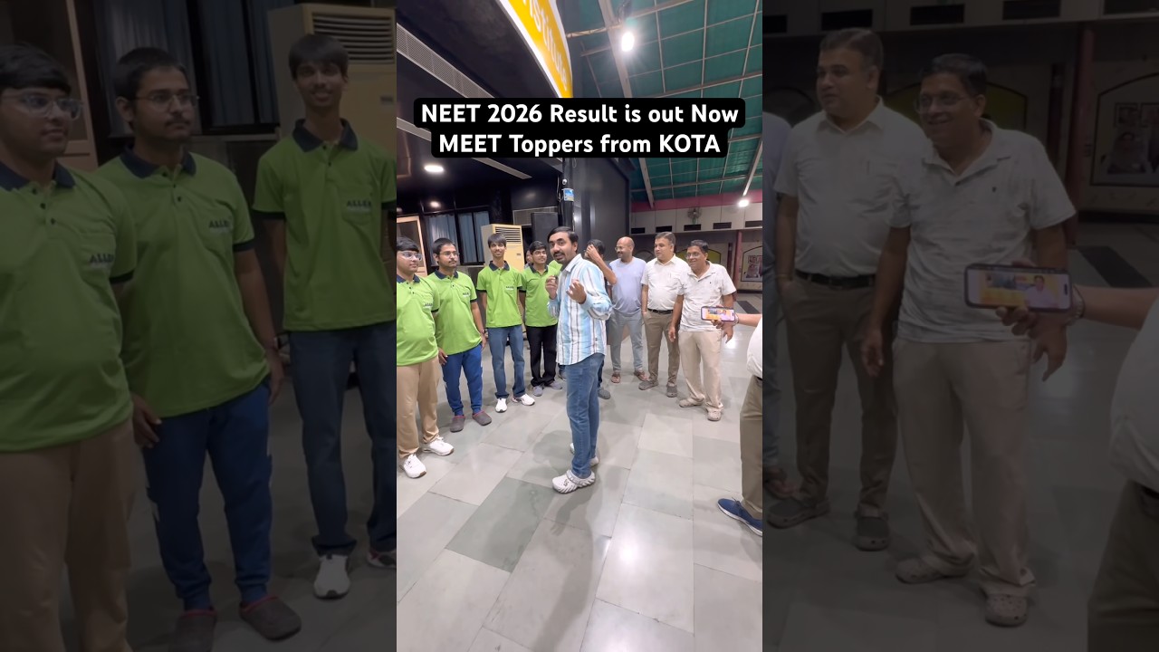 NEET 2026 Result is out now ✌️Meet Toppers from Kota | #reneet #topper
