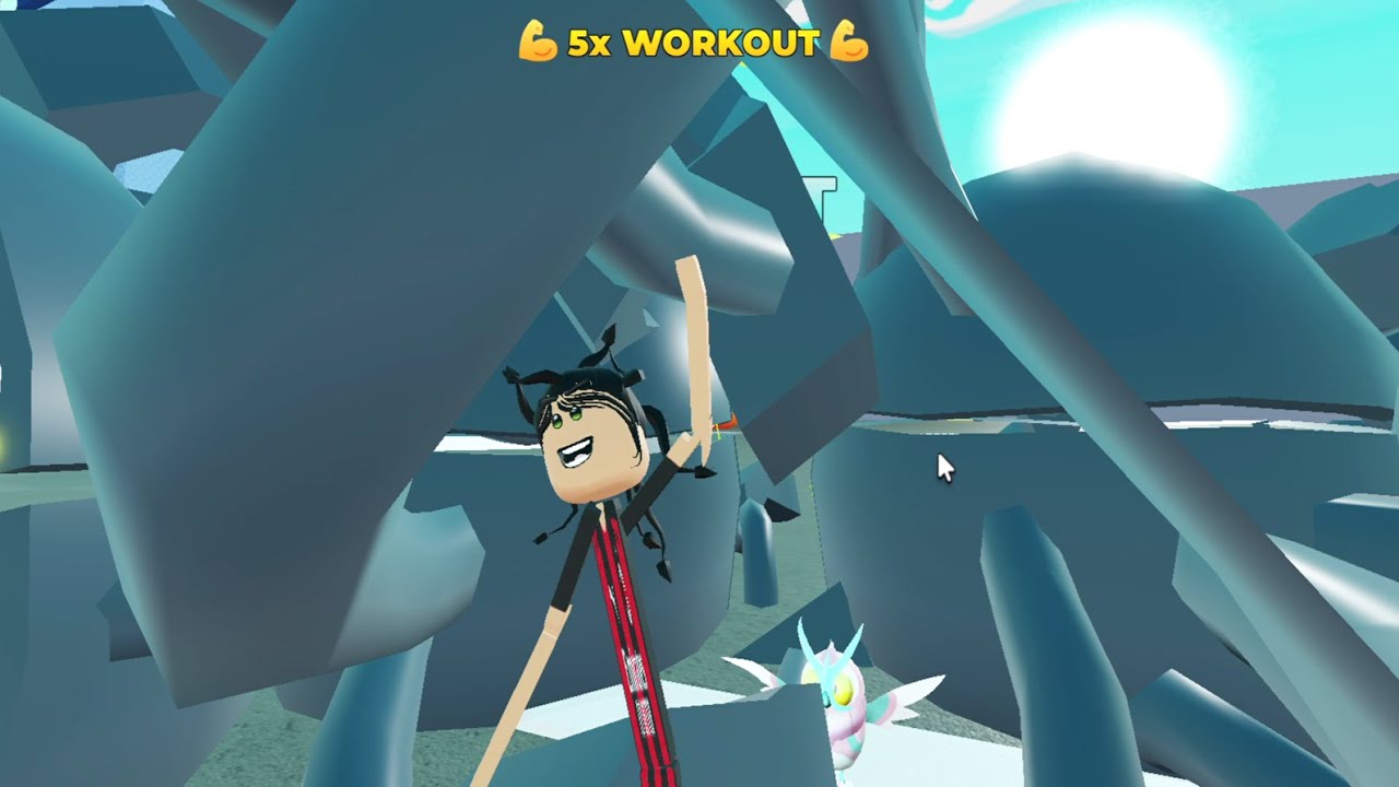 9100th Rebirths & 25 Million Strength only pull 1 item on Strongman Simulator Roblox