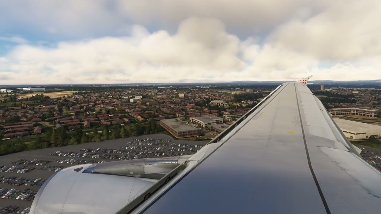 MSFS2020 - Landing at Manchester - EGCC