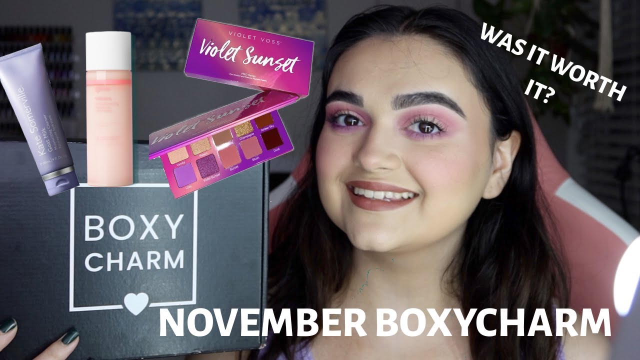 NOVEMBER BOXYCHARM  2021 UNBOXING + FIRST IMPRESSIONS