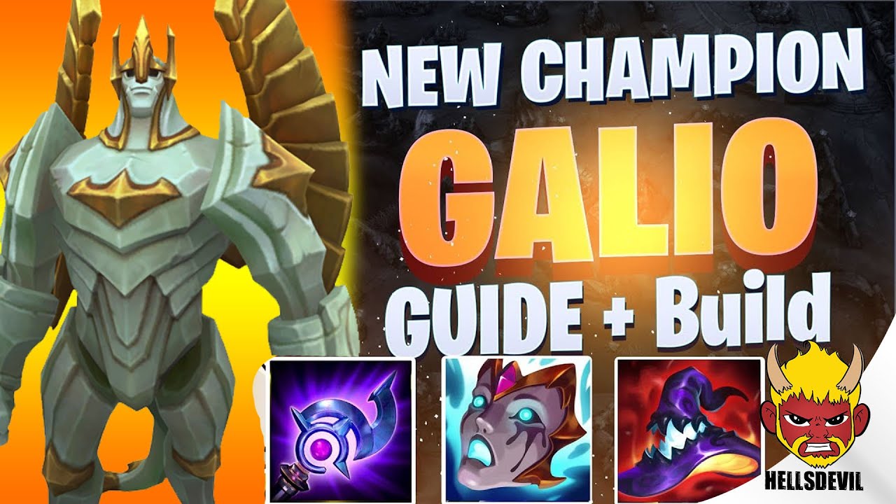 WILD RIFT ULTIMATE GALIO GUIDE | GALIO Tips & Tricks | Guide & Build