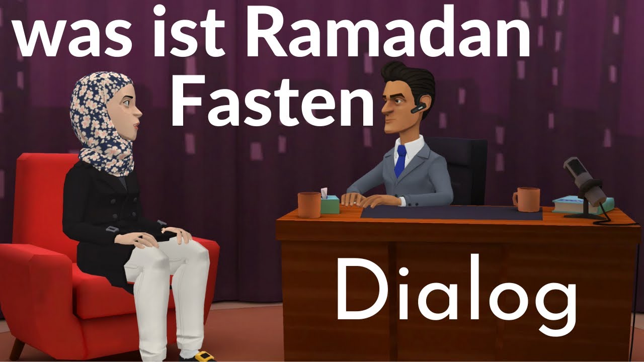 Deutsch lernen mit Dialogen | Dialog was ist Ramadan Fasten?