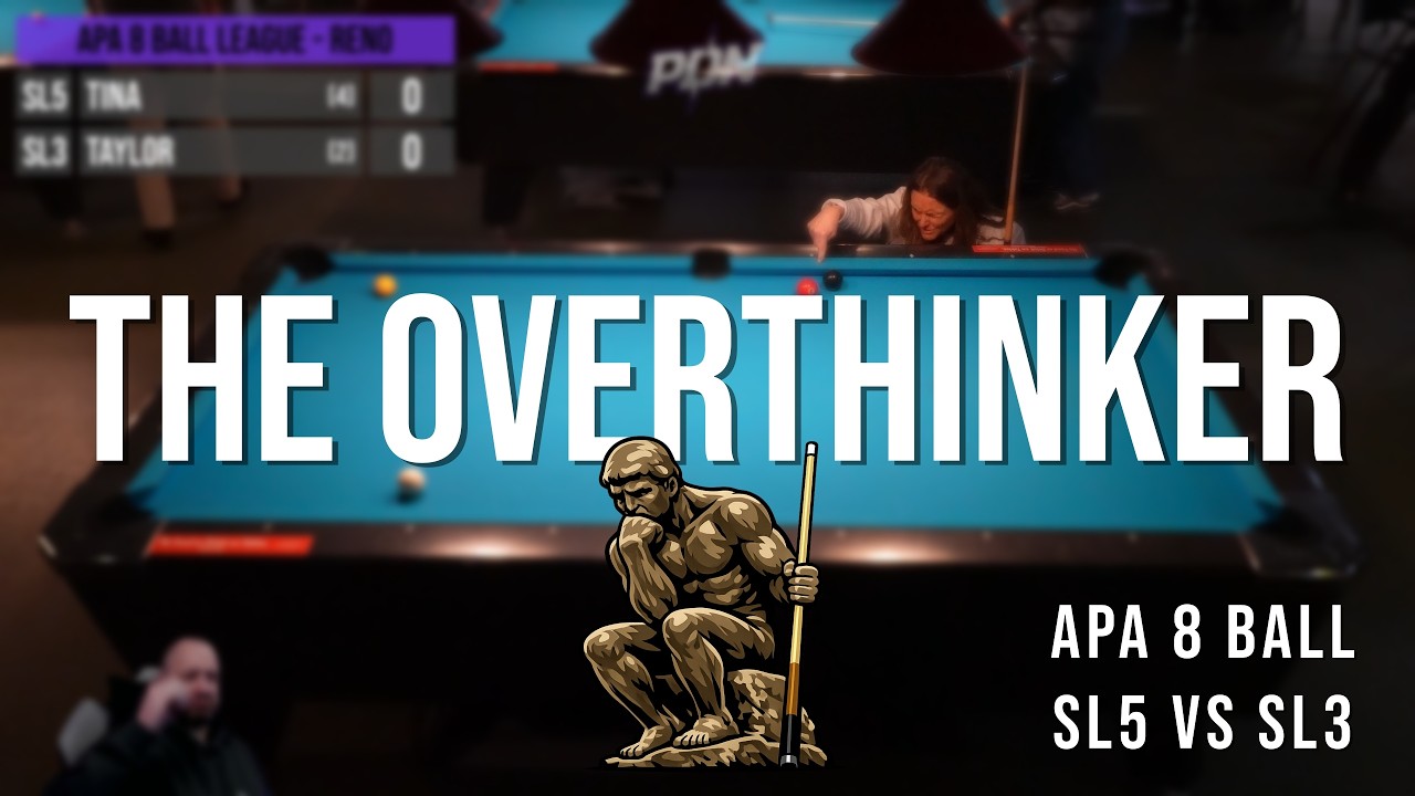 «Чрезмерно думающий» | Тина против Тейлора | APA 8 Ball | SL5 против SL3 | Вечер лиги + комментарии