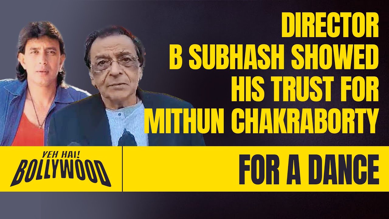 Unknown Story of When Director Babbar Subhash Showed his Trust for Mithun Chakraborty for a Dance