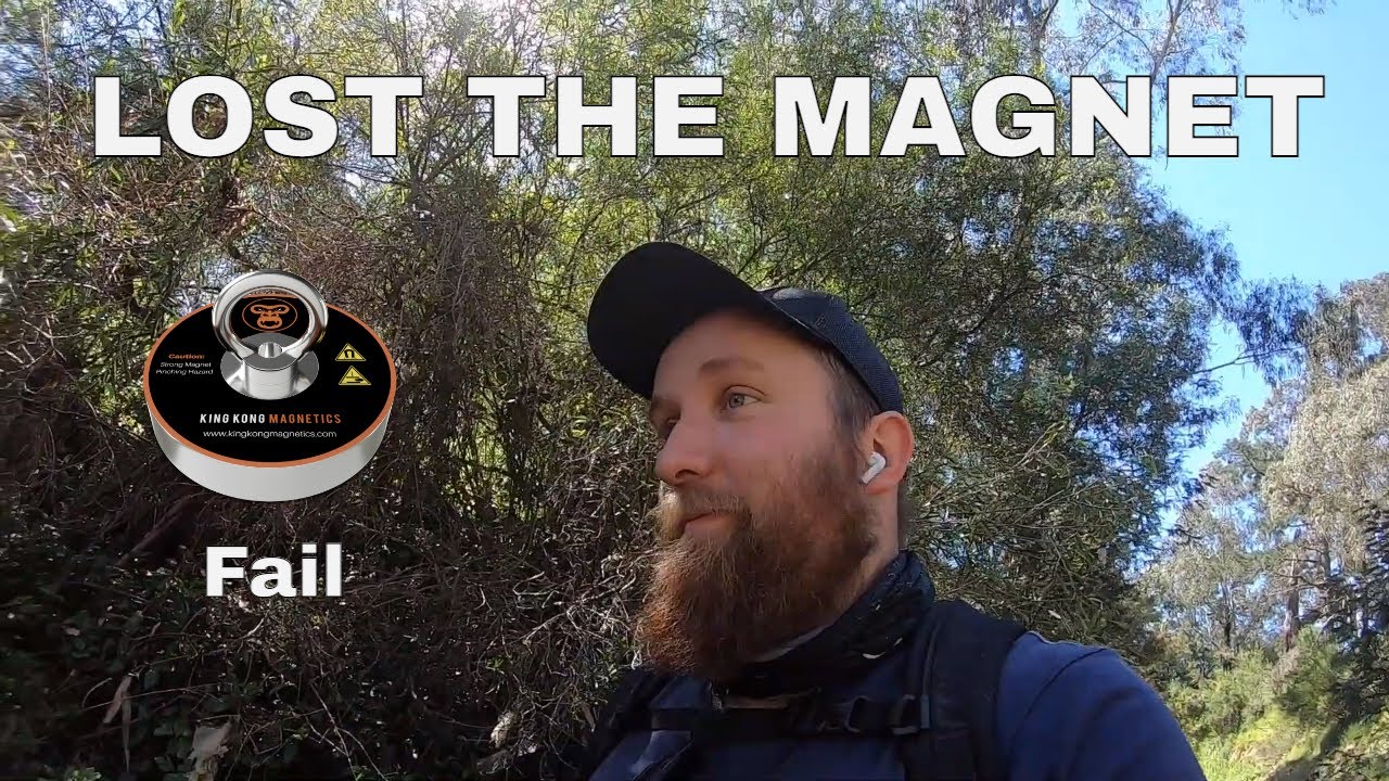 Dont do this while MAGNET FISHING!  -Magnet fishing the Plenty river-
