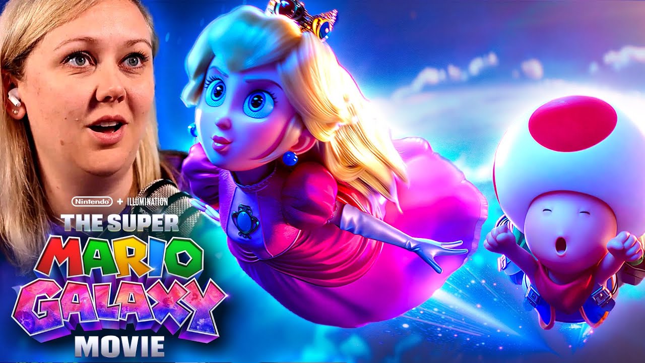 The Super Mario Galaxy Movie | Level Up Trailer REACTION!