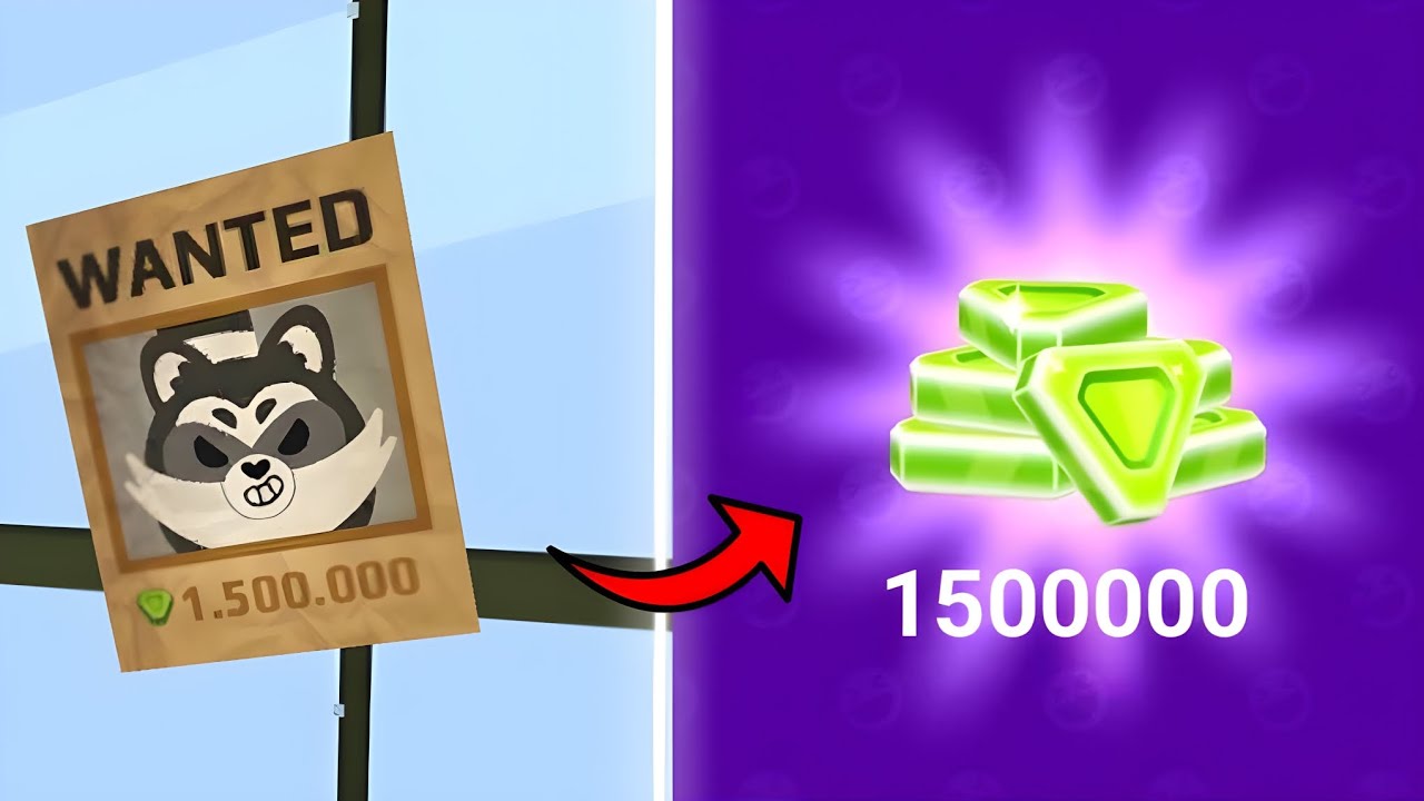 CATCHING WANTED RACCOON 🦝 IN PKXD || NEW UPDATE PKXD