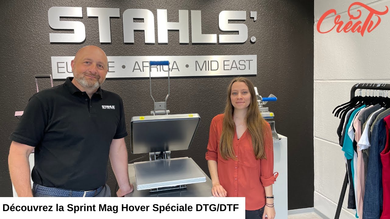 Créa'TV - Découvrez la Sprint Mag Hover Spéciale DTG/DTF