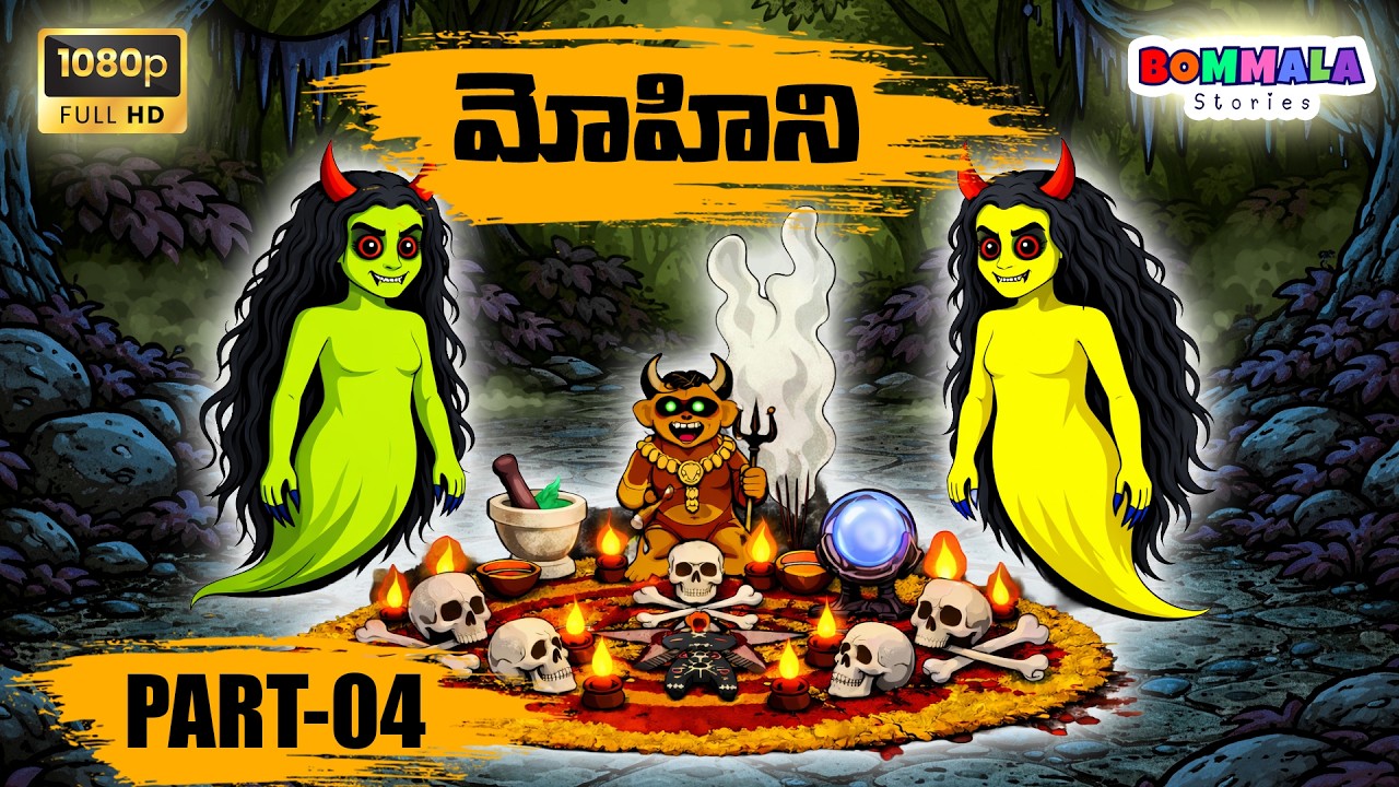 మోహిని – ఆ అమ్మాయి మనిషే కాదు! | Mohini Episode 4 | Telugu Animated Story