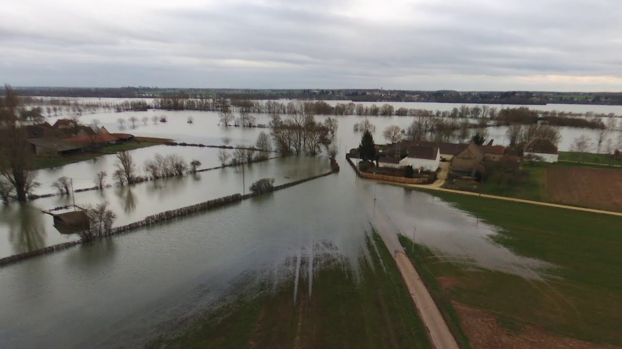 Sassenay dans les inondations F&eacute;vrier 2021