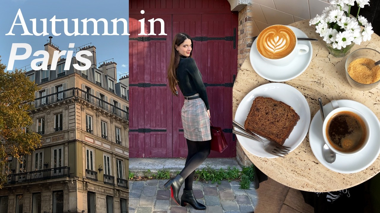 Видеоблог «Париж осенью» 🍁 Диснейленд в Париже, походы по кафе, шопинг и рабочие дни