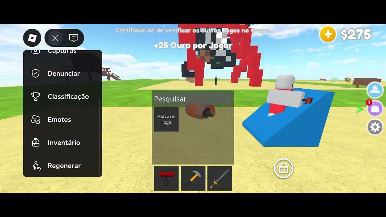 E por isso que eu não gravo da casa da minha vo