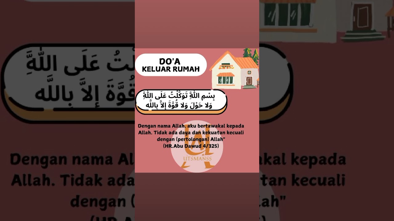 Doa keluar rumah #belajarislam #cintasunnah #belajarsunnah #viral #fypシ゚ #fyp