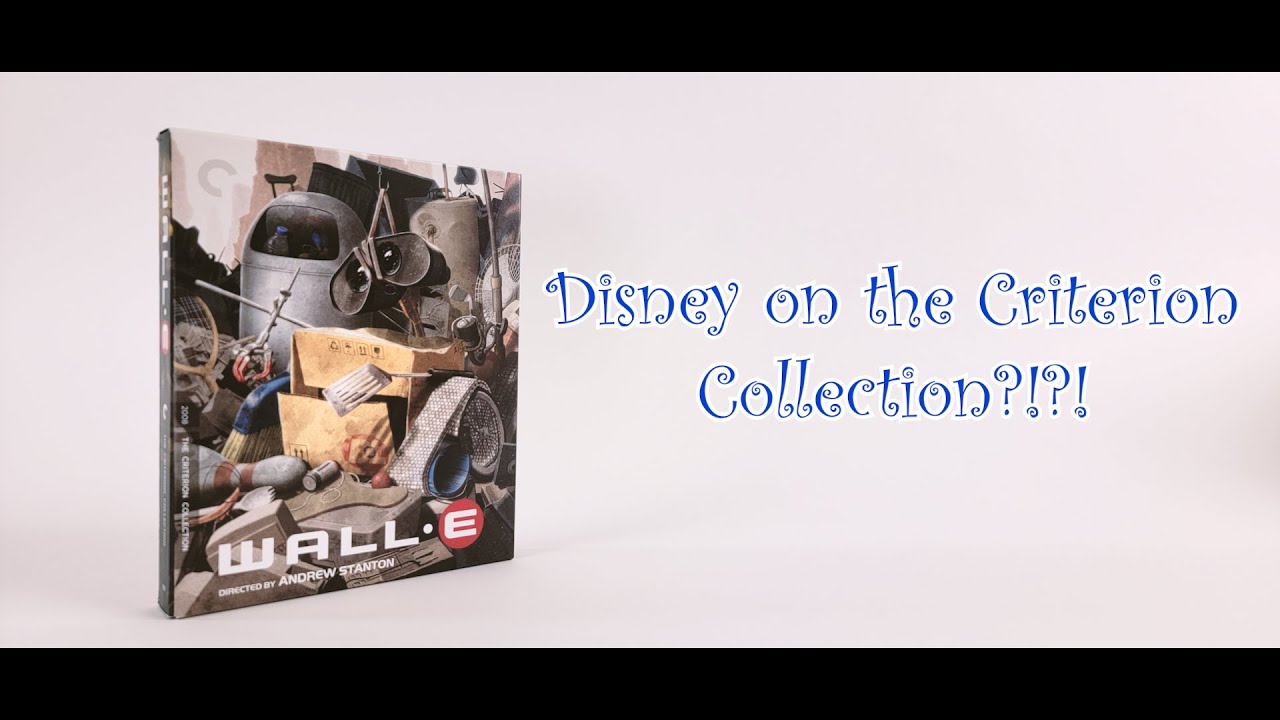Wall E 4K Criterion Bluray Review