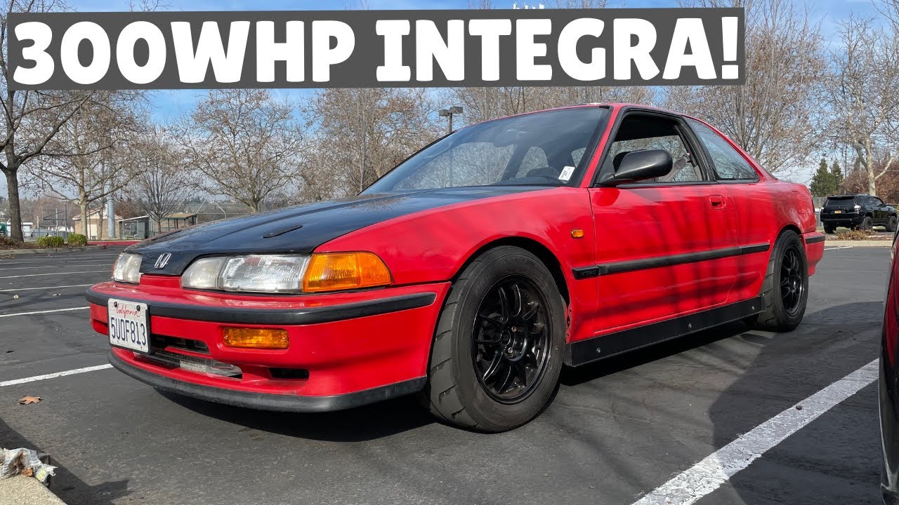 ОБЗОР Acura Integra DA9 1990 ГОДА С НАГНЕТАТЕЛЕМ!