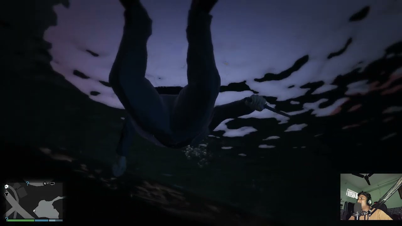 playing gta 5 afterlong time (khufiya tunnel)