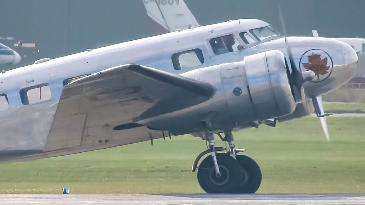 Trans-Canada Air Lines Lockheed L-10 Electra (L10A) departing Montreal (YUL/CYUL)