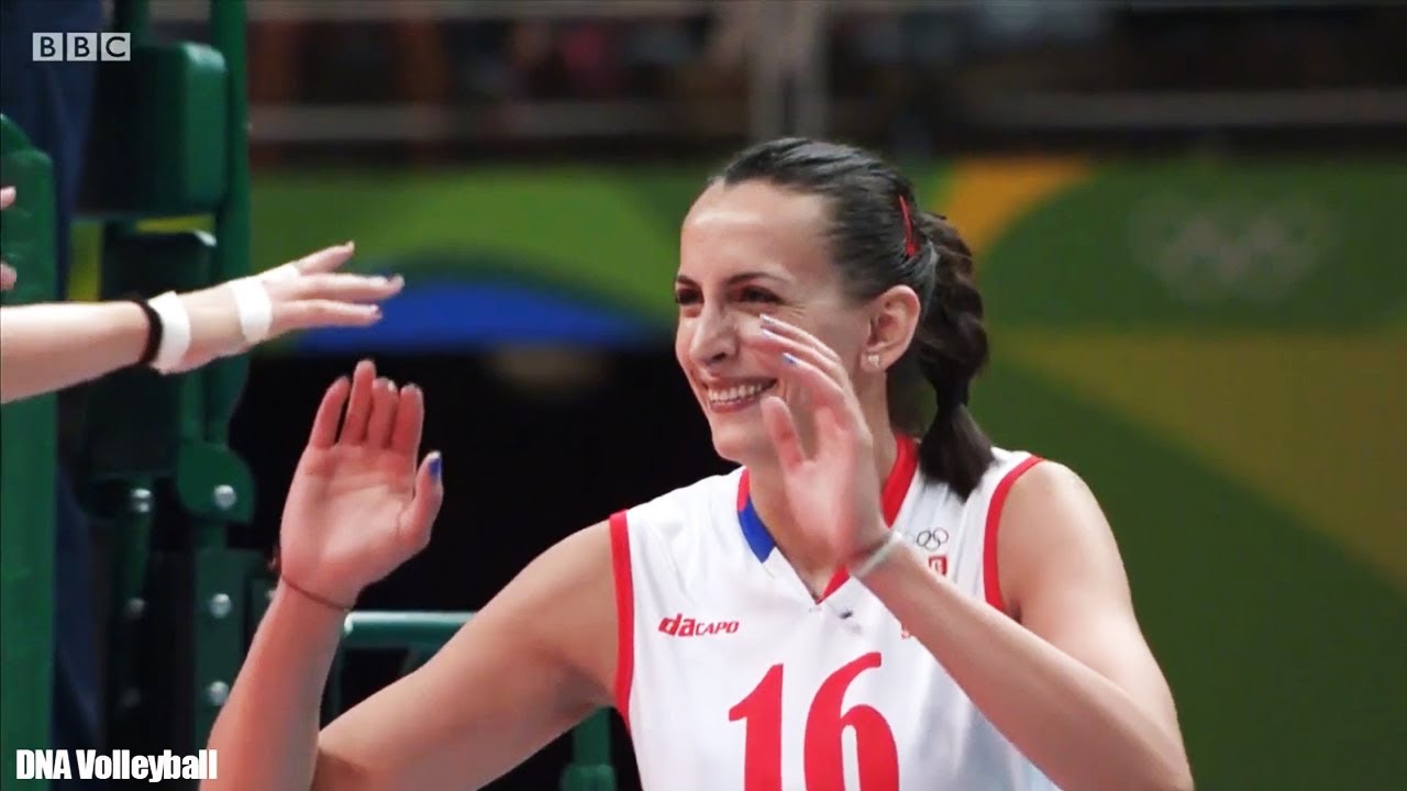 มิเลน่า ราซิช vs อเมริกา โอลิมปิก 2016 Milena Rasic vs usa volleyball olympics