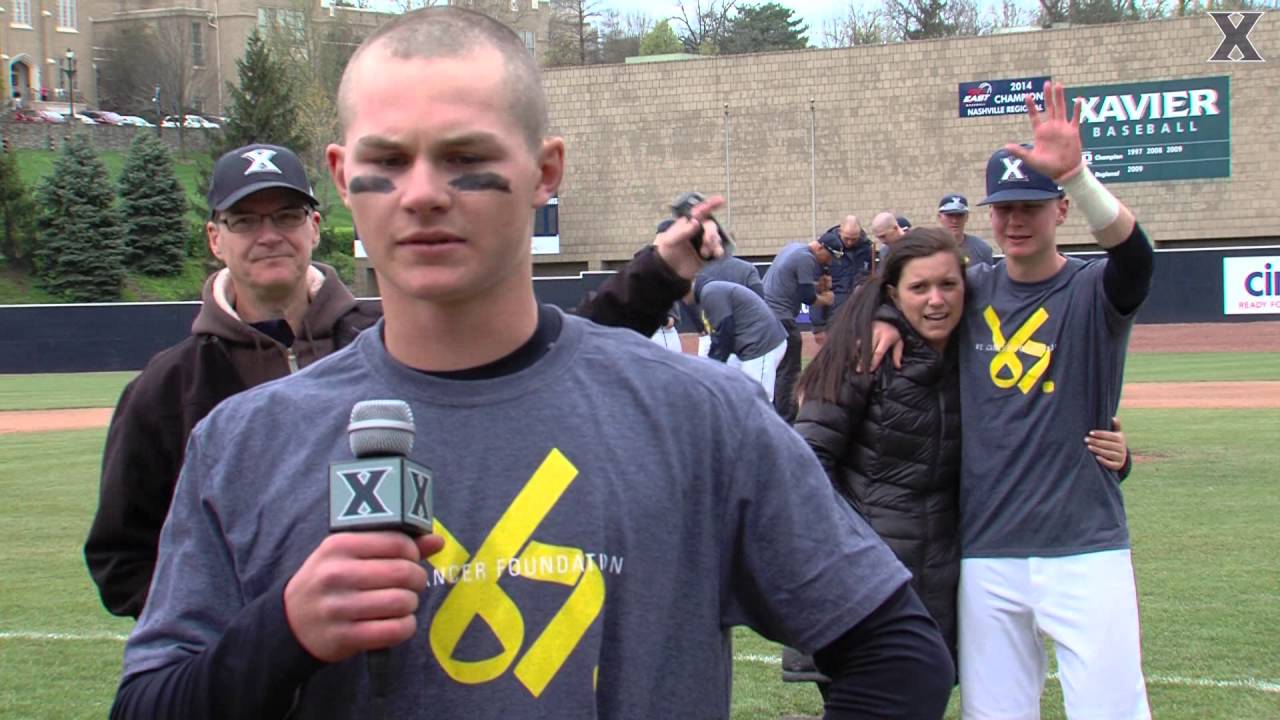 Baseball Shaves Hair for Vs. Cancer Foundation