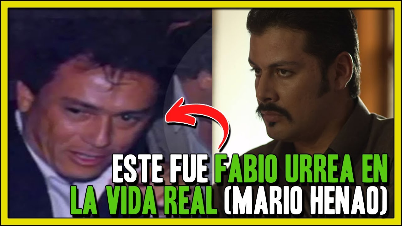 Este fue MARIO HENAO, fabio urrea en la serie Escobar el patron del mal