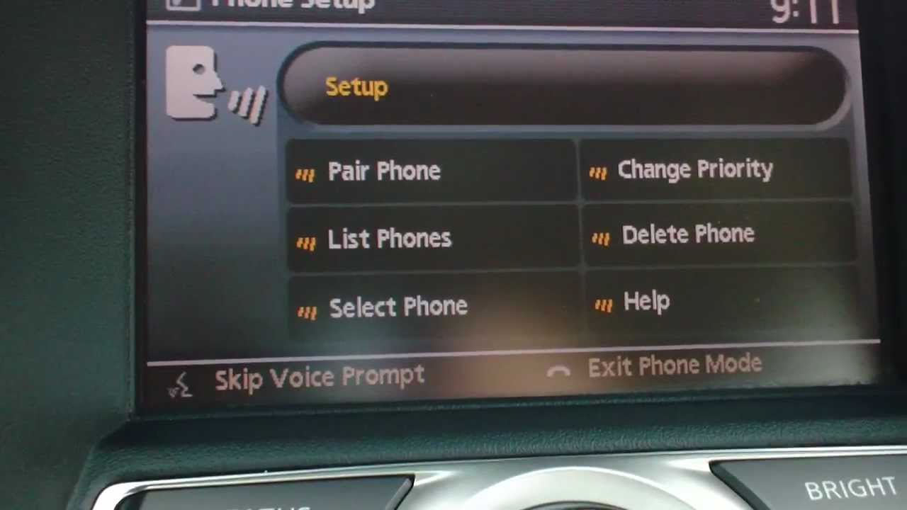 КАК НАСТРОИТЬ BLUETOOTH НА NISSAN MAXIMA