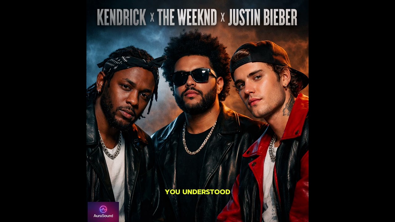 Kendrick Lamar x The Weeknd x Justin Bieber - Hearts Don’t Heal in Hollywood (Music Lyrics Video)
