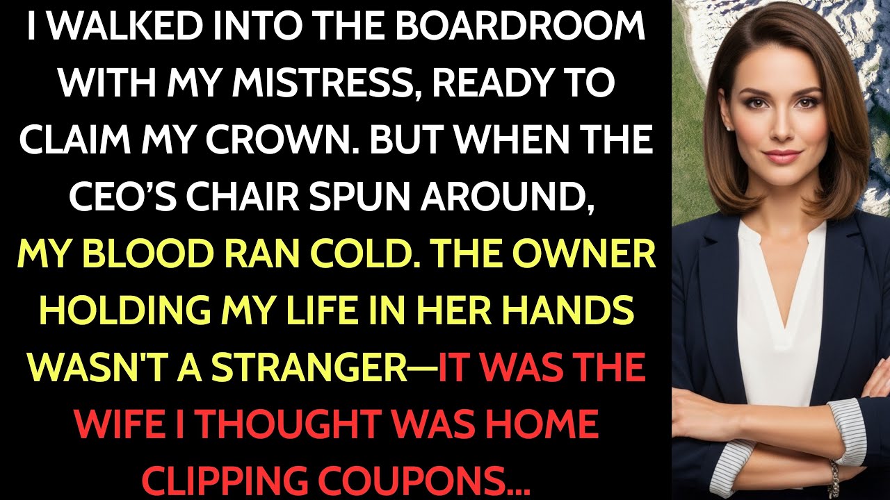 He Took His Mistress To A Client Meeting—The Shock Came When The New CEO Was His Own Wife At Last