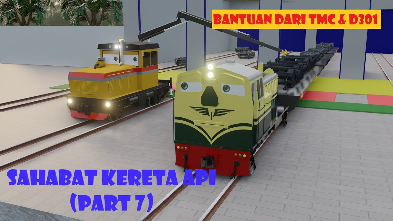 SAHABAT KERETA API (PART 7) | BANTUAN DARI MBAH LANGSIR SI D301 & TRACKY SI TMC |