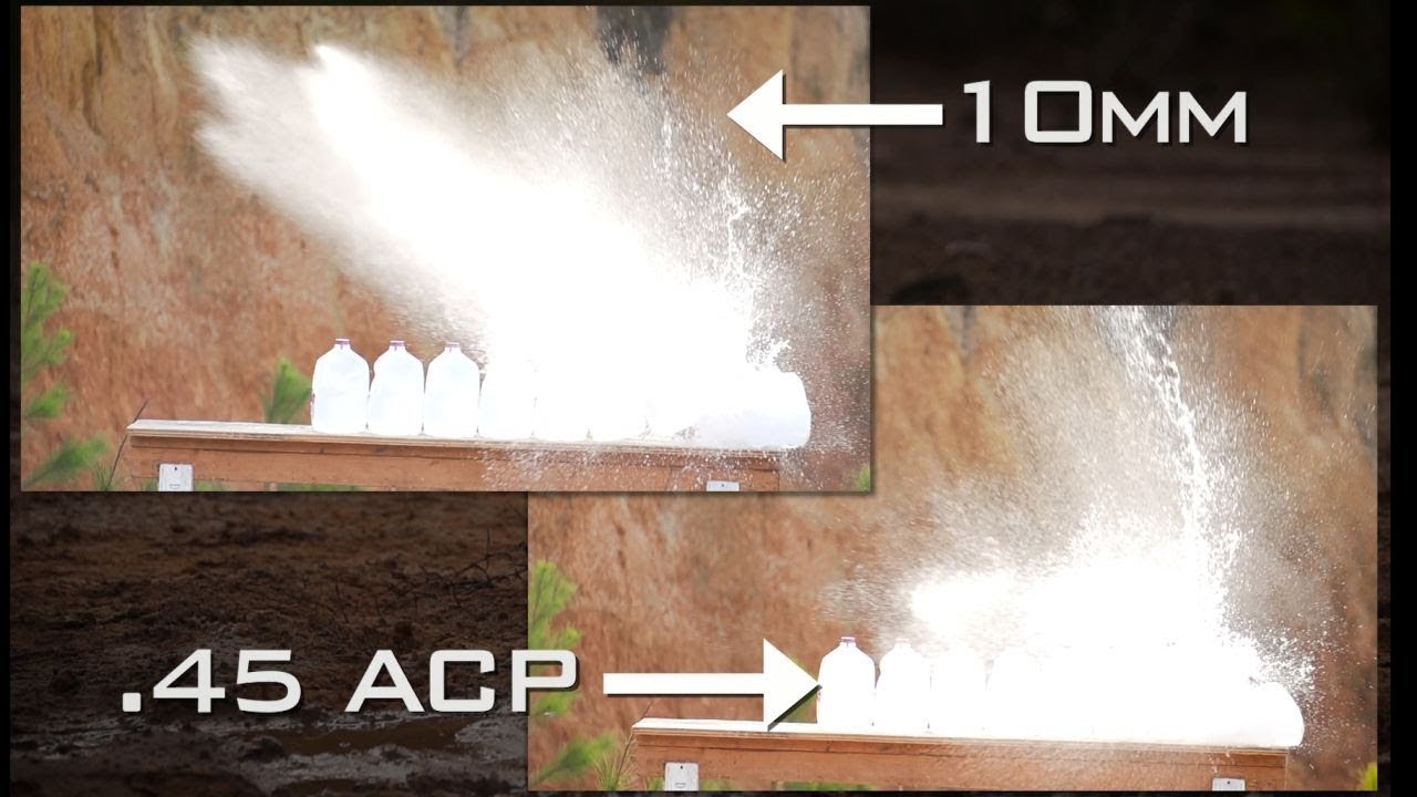 10mm vs .45 ACP with the Springfield Armory 1911 TRPs| Gun Talk