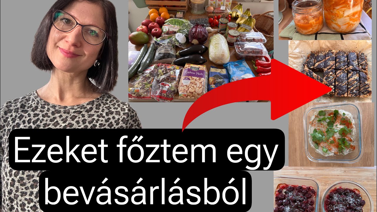 5 egészséges, növényi alapú, alakbarát recept egy nagy bevásárlásból ✅
