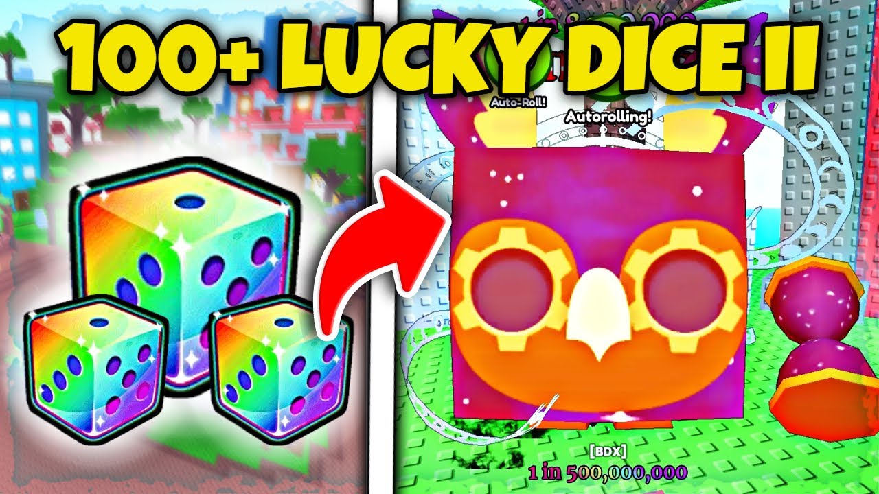 Otvoril Som 100+ Mega Lucky Dice 2! Neuver&iacute;&scaron; čo mi padlo! | Pet Simulator 99