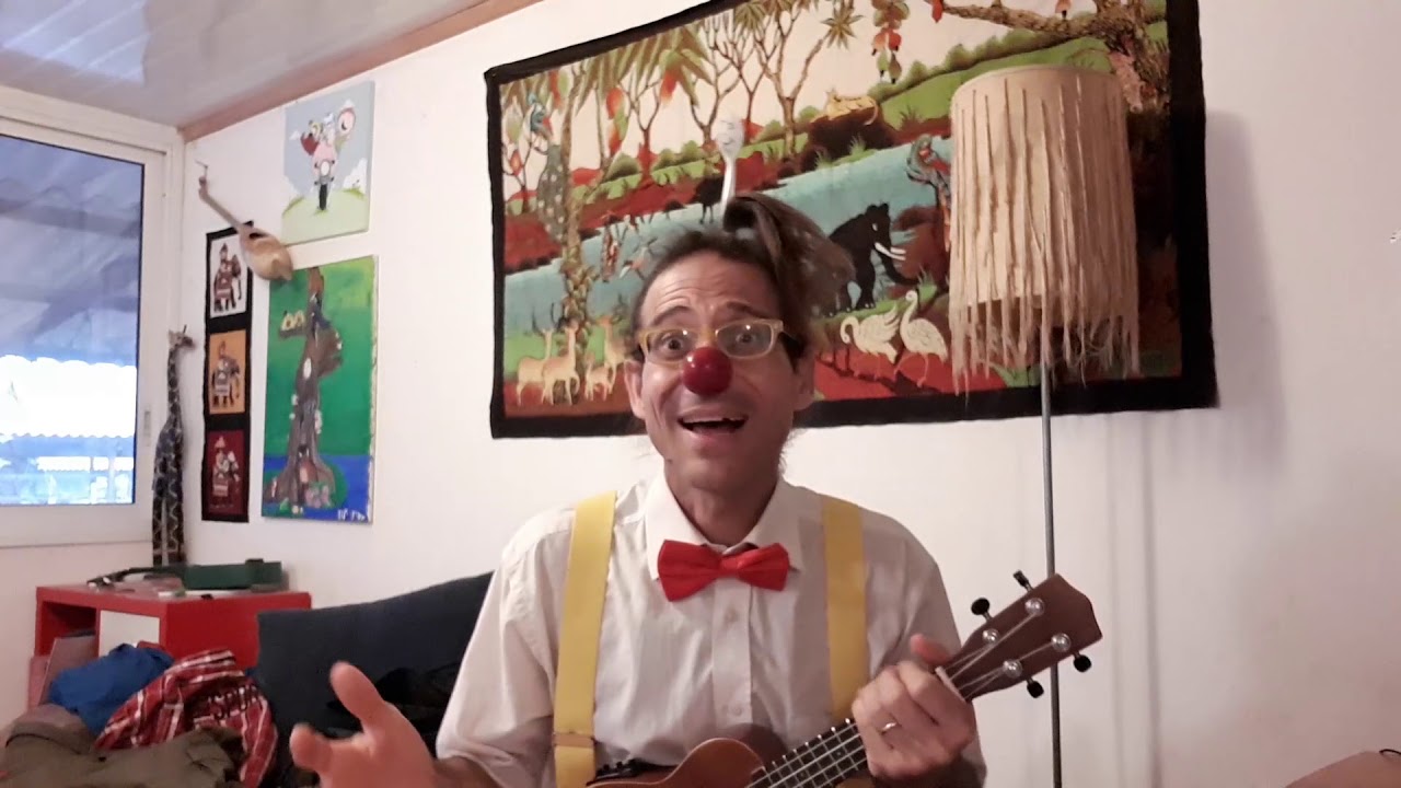 לימוד יוקללה ליצנים רפואיים - שיר בערבית - יאללי בידחיב נענע