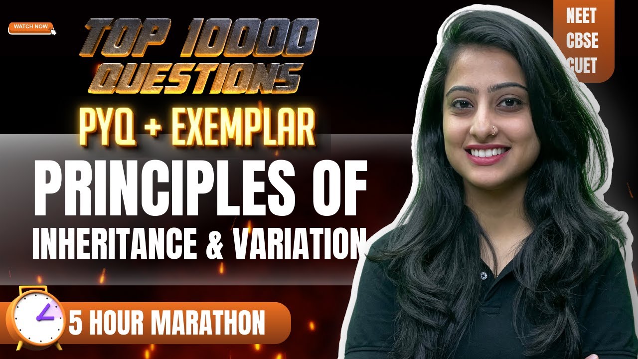 Principles of Inheritance | Top 10000 Questions | PYQ + Exemplar | NEET 2024