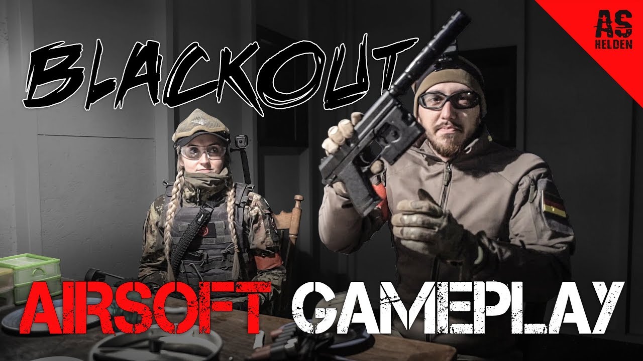 Blackout Airsoft JUNGLE/CQB Gameplay [deutsch]